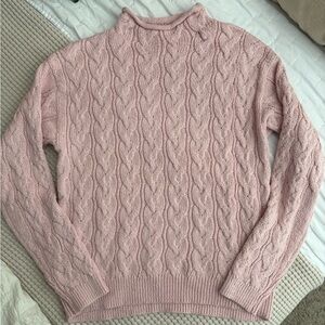 J. Crew Soft Pink Knit Sweater